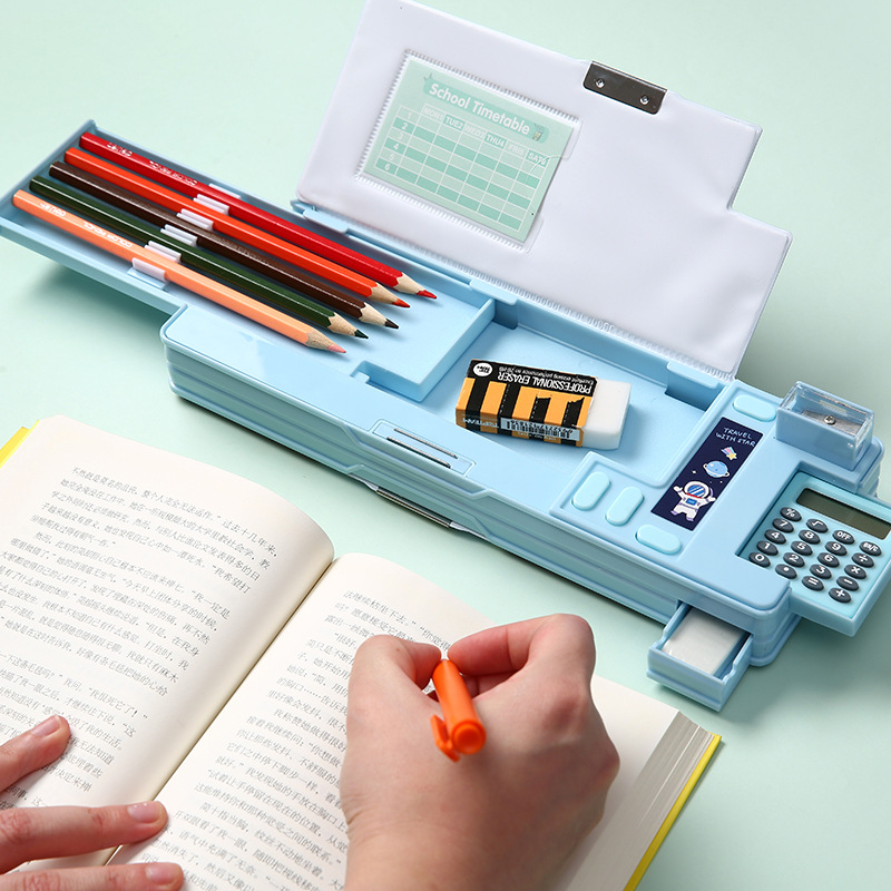 صندوق قرطاسية بلاستيكي مبتكر م - مراجعة Scientific Calculator For Secondary School وسعره