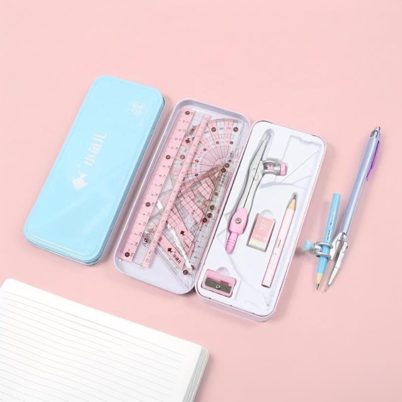 مجموعة أدوات رسم هندسية تتكون  - مراجعة Math Geometry Set With Compass وسعره